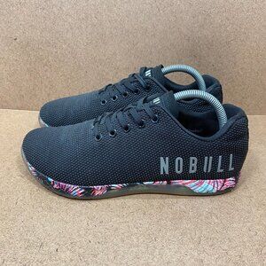 Nobull Outwork Trainer Midnight Palm Colorway Womens Size 9.5 Crossfit Sneakers